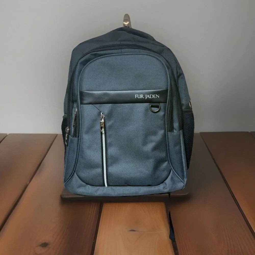 Professional Travel Backpack Fur Jaden Black